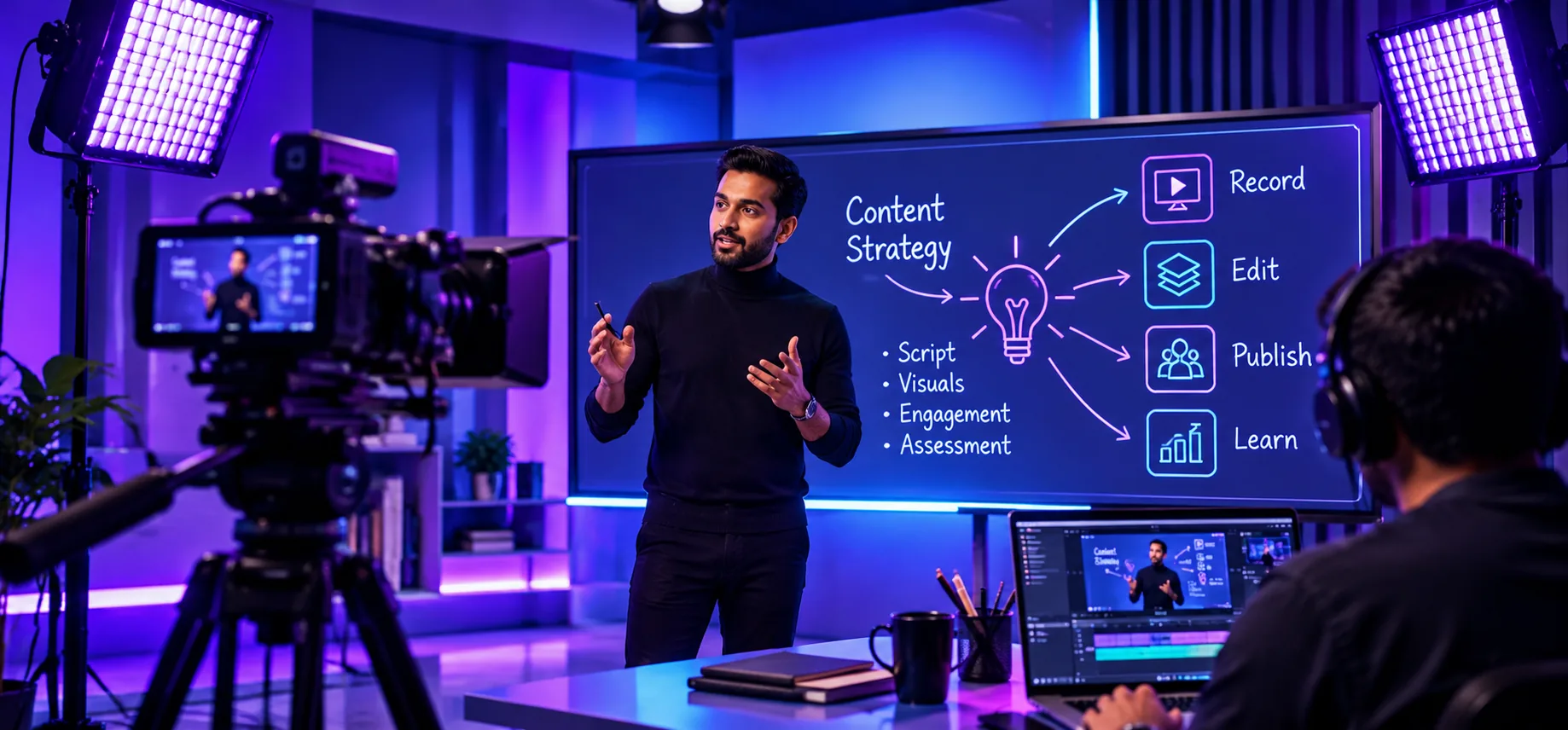 Educational Video Creation by OHGOI