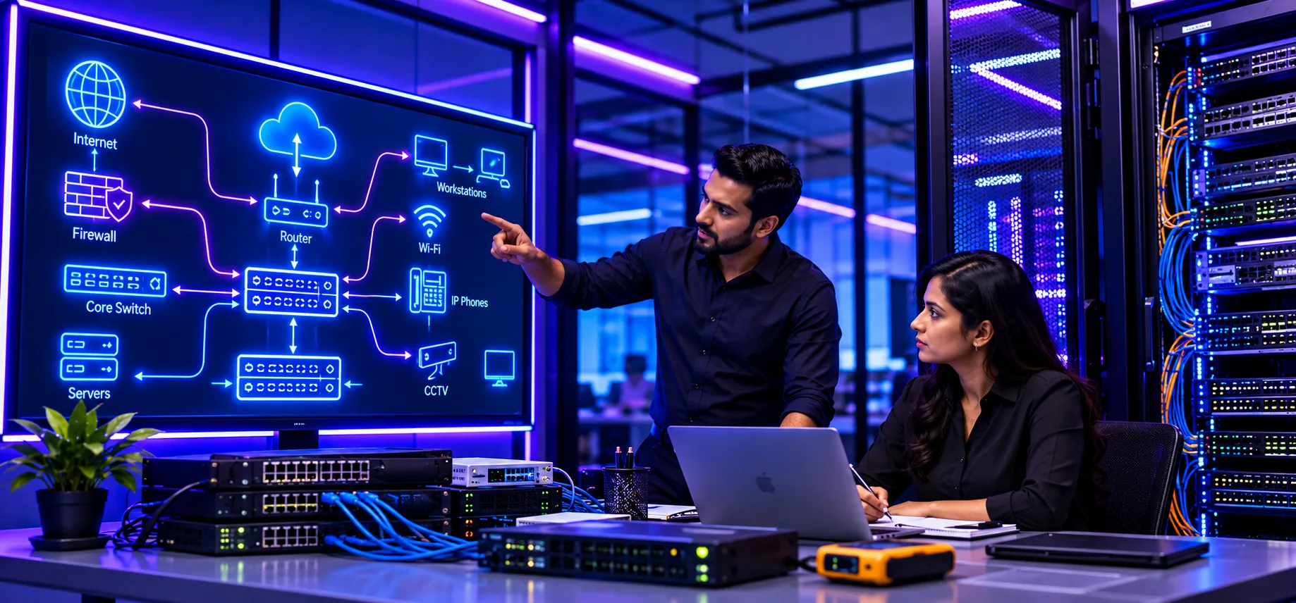Network Infrastructure Setup by OHGOI